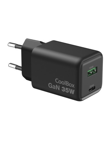 CARGADOR  5V ENCHUFE 1X USB C  X1 USB A 35W...