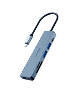 MINI DOCK USB TYPE C COOLBOX   C61 USB A, HDMI 4K, SD,...