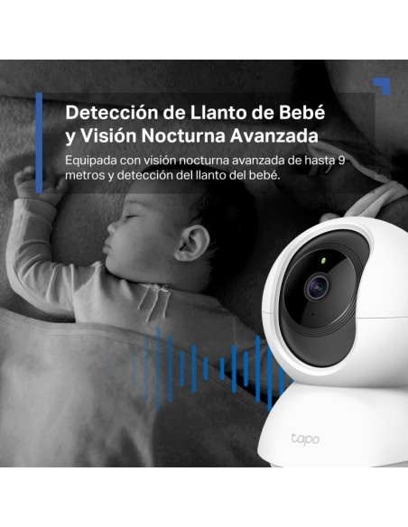 CAMARA SEGURI. WIFI TAPO TC71  TP-LINK 2K BLANCO PN: 1770500259 EAN: 4895252502497   