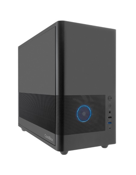CAJA MATX COOLBOX MP2 NEGRO    SIN FUENTE PN: COO-CHA-MP2-0 EAN: 8436624423871   