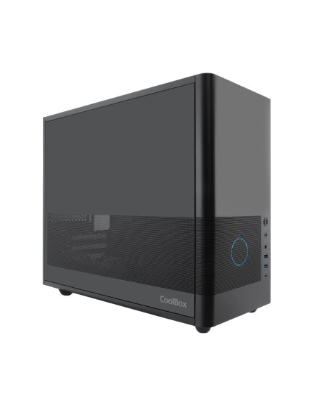 CAJA MATX COOLBOX MP2 NEGRO    SIN FUENTE PN: COO-CHA-MP2-0 EAN: 8436624423871   