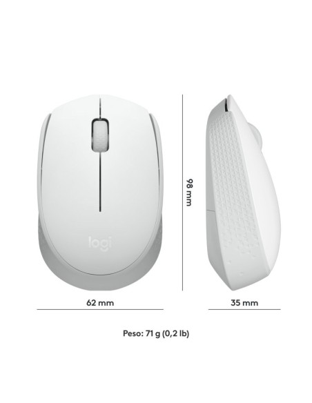 RATON WIRELESS LOGITECH M171   BLANCO PN: 910-006867 EAN: 5099206108790   