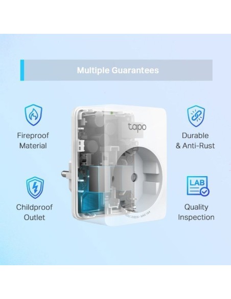 ENCHUFE WIRELESS TP-LINK TAPO  P110 BLANCO PN: 0184500964 EAN: 4897098682432   