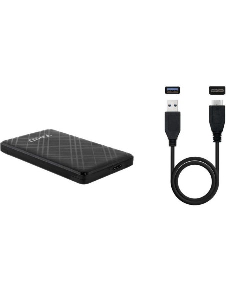 CAJA 2.5" USB 3.1 TOOQ   NEGRO SATA TQE-2500B NEGRO PN: TQE-2500B EAN: 8433281013544   