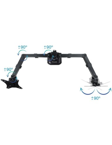 SOPORTE MESA VESA 17-32" 2 MON ITORES GIRA /...