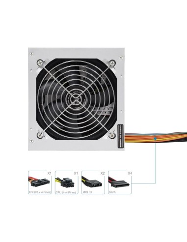 FUENTE  500W    ATX TOOQ       TQEP-500SSE-O...