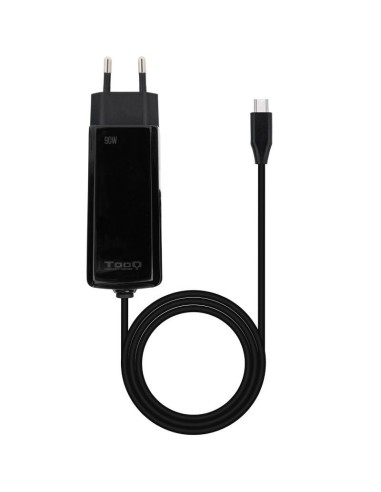 CARGADOR  5V ENCHUFE TOOQ 90W  USB TYPE C GAN...