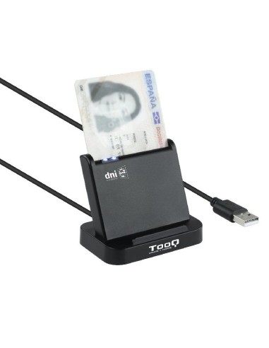LECTOR EXT. TOOQ DNIE TQR-220B NEGRO PN:...