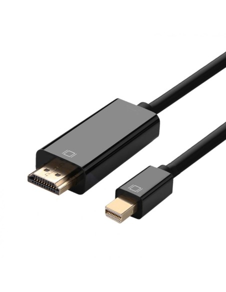 CABLE MINIDISPLAY A HDMI M/M   NEGRO 2M PN: MINIDP A HDMI 2M EAN: 1000000000410   